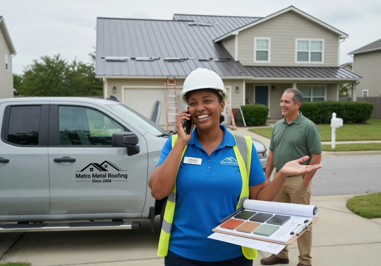 Storm Damage Metal Roof Repair in Thompson Ridge, NY
